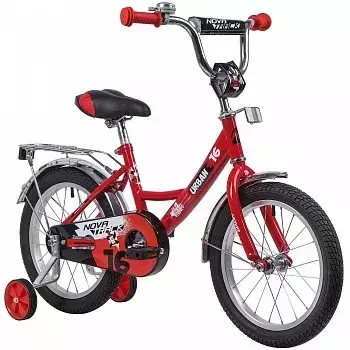 NOVATRACK URBAN 16" Велосипед детский 16, красный