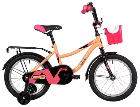 NOVATRACK WIND 16" Велосипед детский 16, коралловый