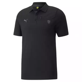 Поло мужское Puma Ferrari Style Polo (S; 44-46; black (черный); 53334001-S)