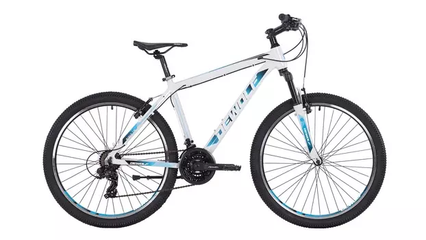 Велосипед Dewolf RIDLY 10 (белый/светло-голубой/черный, 20, DWF2126020020)