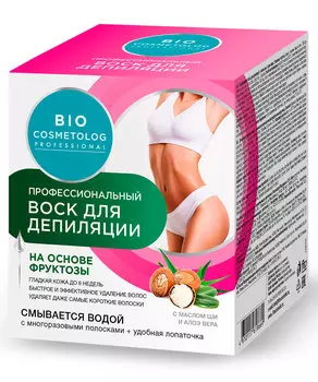 Профессиональный воск для депиляции с маслом ши и алоэ вера серии Bio Cosmetolog Professional
