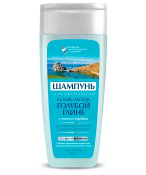 Шампунь На байкальской голубой глине серии Российский Институт Красоты и Здоровья