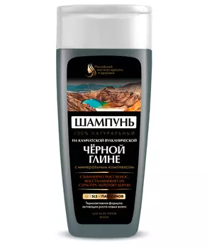 Шампунь На камчатской вулканической черной глине серии Российский Институт Красоты и Здоровья