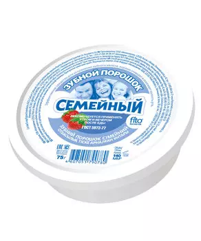 Зубной порошок Семейный