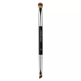 №32 Кисть двусторонняя для жидких тональных средств и подводок (нейлон), Limoni