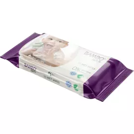5703538390487 Влажные салфетки детские Bambo Nature, 50 шт.