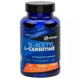 Acetyl-L-carnitine, 75 капсул, GEON