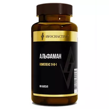 Альфаман (комплекс для мужчин), 90 капсул, AWOCHACTIVE