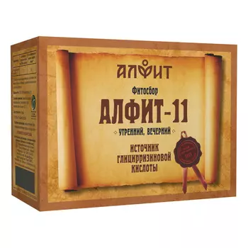 Алфит-11 Легочный, 120 г (60 брикетов по 2 г), Алфит