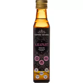 Амарантовое масло, первый холодный отжим, бутыль, 250 мл, Продукты XXII века