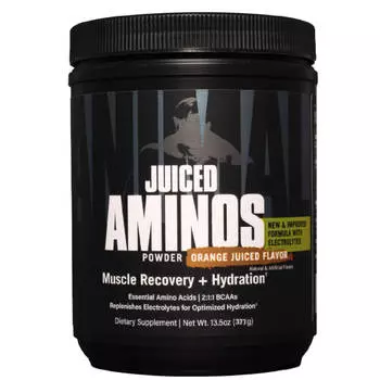 Аминокислотный комплекс Animal Juiced Aminos, апельсин, 377г, Universal Nutrition