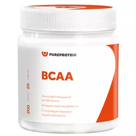 Аминокислоты BCAA, вкус «Зеленое яблоко», 200 гр, PureProtein