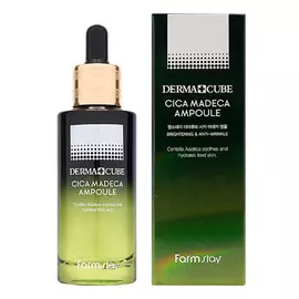 Ампульная сыворотка с центеллой азиатской и мадекассосидом, 55 мл, FarmStay
