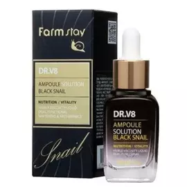 Ампульная сыворотка с муцином черной улитки, 30 мл, Farmstay