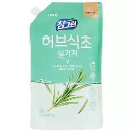 Антибактериальное концентрированное средство для мытья посуды, овощей, фруктов и детских принадлежностей Chamgreen, 860 мл, LION