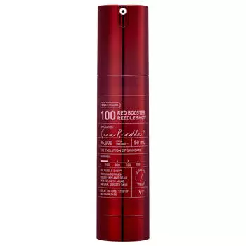Антиоксидантная бустер-сыворотка с микроиглами Red Booster Reedle Shot 100, 50мл, VT Cosmetics