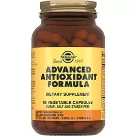 Антиоксидантная формула, 60 капсул, Solgar