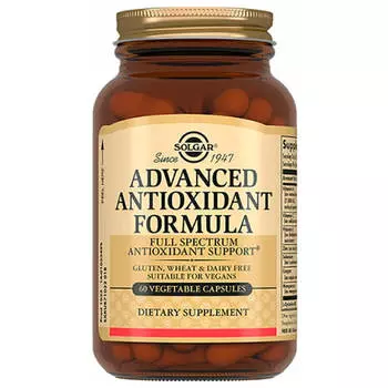 Антиоксидантная формула, 60 капсул, Solgar