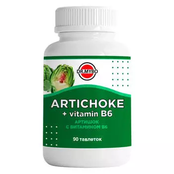 Артишок+В6, 90 таблеток, Dr. Mybo