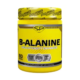 B-Alanine, Натуральный, 200 г, STEELPOWER