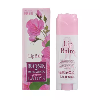 Бальзам для губ, 5 мл, ROSE OF BULGARIA