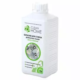 Бальзам для стирки деликатных тканей шелк и кашемир, 1 л, CLEAN HOME