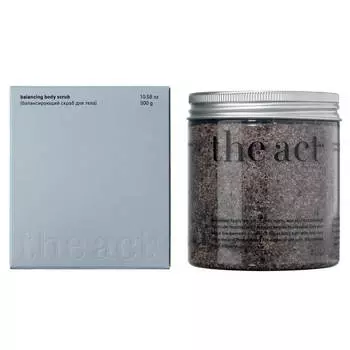 Балансирующий скраб для тела, 300 г, The ACT