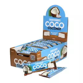 Батончик глазированный "SNAQ FABRIQ" Кокос 40г х 30 шт.