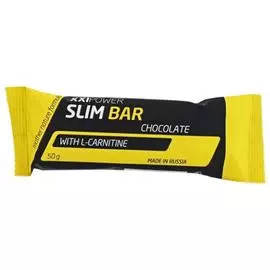 Батончик Slim Bar с L-карнитином, шоколад/шоколадная глазурь, 1 шт*50 г, XXIPower