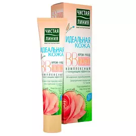 BB-крем 10в1 Идеальная кожа 10SPF, 40 мл, Чистая Линия