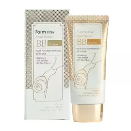 BB-крем восстанавливающий с муцином улитки, SPF50+/PA++++, 50 г, FarmStay