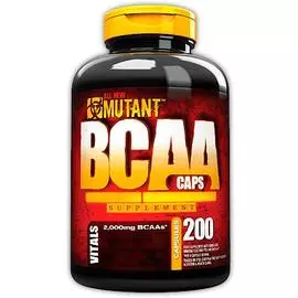 BCAA, 200 капсул, Mutant