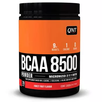 БЦАА Паудэр 8500 (Лесные ягоды), 350 гр, QNT