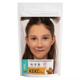 Безглютеновая сухая смесь для кексов ,с ванильным вкусом, 350 г, Newa Nutrition