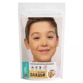 Безглютеновая сухая смесь для оладий, ванильный вкус, 350 г, Newa Nutrition