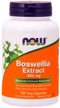 Босвеллия, 250 мг, 120 капсул, NOW