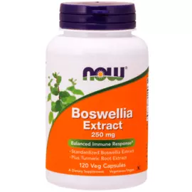 Босвеллия, 250 мг, 120 капсул, NOW