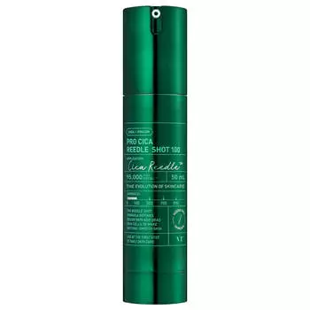 Бустер-сыворотка с микроиглами для чувствительной кожи Pro Cica Reedle Shot 100, 50мл, VT Cosmetics