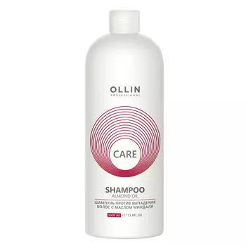 Care Шампунь против выпадения волос с маслом миндаля, 1000 мл, OLLIN