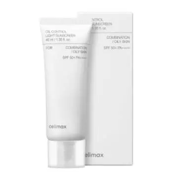 Легкий солнцезащитный крем для жирной кожи Oil Control Light Sunscreen, 40 мл, Celimax