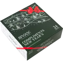 Чай Compliments NEW YEAR'S, 24 пирамидки, Svay