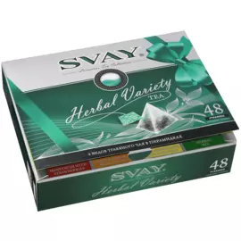 Чай Herbal Variety, 48 пирамидок, Svay