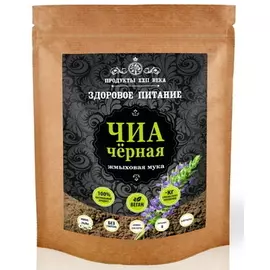 Чиа черная, мука жмыховая в/с, 200 гр, Продукты XXII века