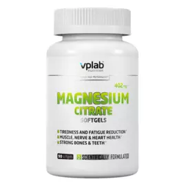 Цитрат магния, 90 капсул, VPLab