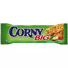 Corny Big злаковая полоска «Лесной орех», 50 гр, Corny
