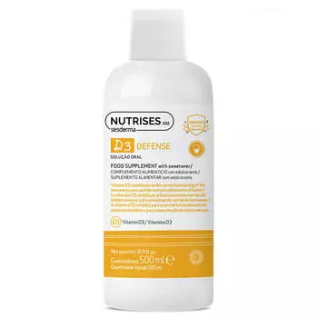 Defence с Витамином D3 для иммунитета, для костей, 500 мл, Sesderma
