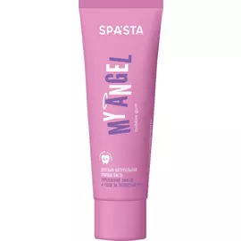 Детская натуральная зубная паста My Angel 4+ Укрепление эмали и уход за полостью рта, 50 мл, SPASTA