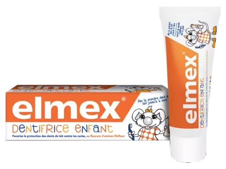 Детская зубная паста Children's от 2-х до 6 лет, 50 мл, Elmex