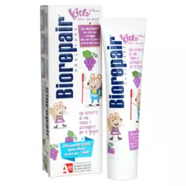 Детская зубная паста, с экстрактом винограда, от 0 до 6 лет, 50 мл, Biorepair