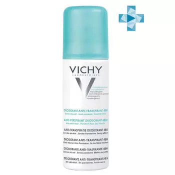 Дезодорант спрей 48ч Регулирующий избыточное потоотделение, 125 мл, VICHY